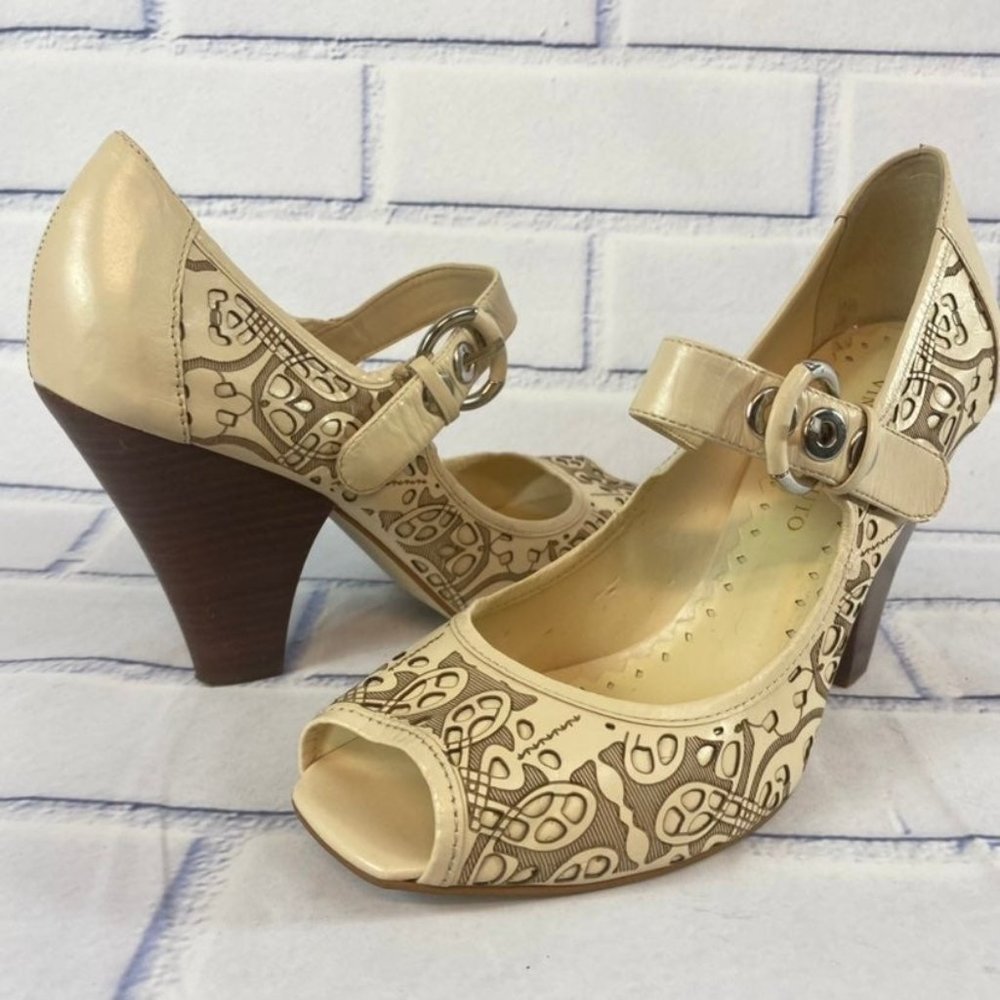 Vince Camuto Febbie Open Toe Block Heels